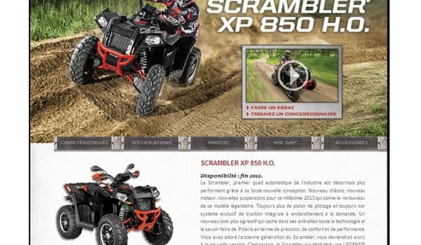 Article Nouveau Site Internet Pour Le Scrambler 850 Xp 110493862