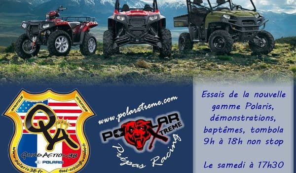 Article Portes Ouvertes Polaris Chez Quad Action 74497659