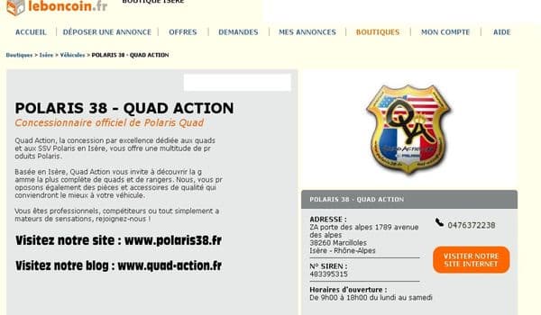Article Site Le Bon Coin Quads Rangers Rzr Occasions 118652006
