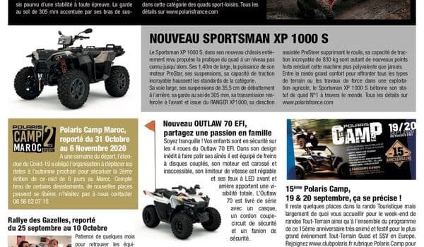 Derniere Newsletter Polaris