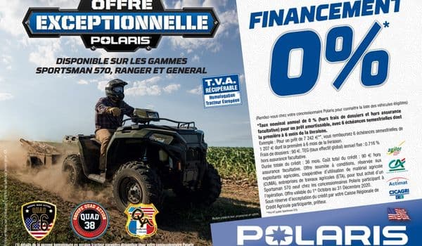 Financez Vos Vehicules Polaris Avec Cette Operation