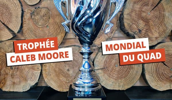 Le Trophee Caleb Moore Au Mondial Du Quad 2024