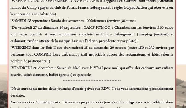 Nouveau Calendrier De Nos Randonnees 2019