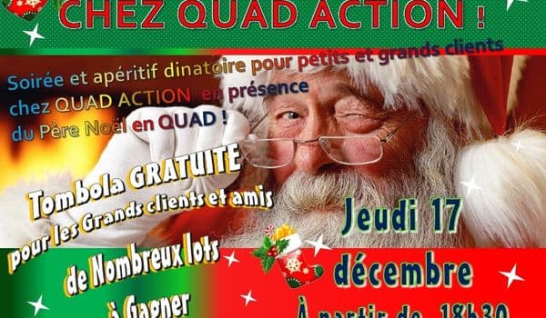 Pere Noel Quad Action Et Tombola Gratuite