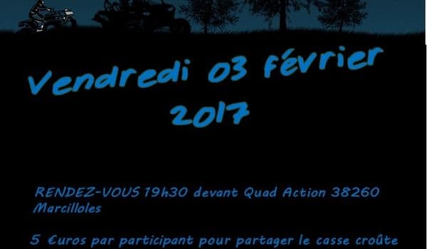 Rando Nocturne Fevrier 2017