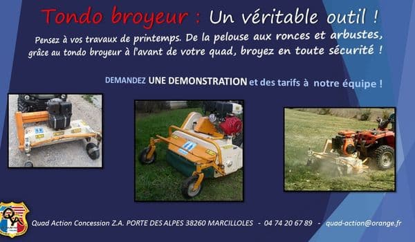 Tondo Broyeur Pour Quad
